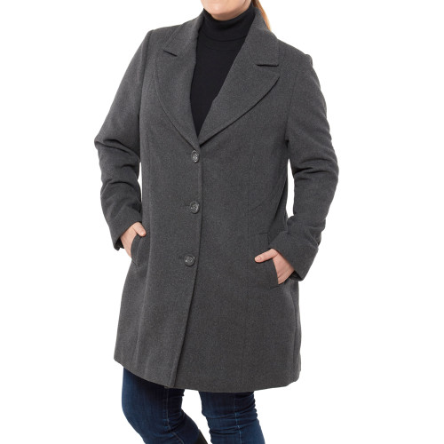 新品同様 VOAAOV WOOL LONG COAT サイズ0 GRY VOAAOV コート ジャケット 「VOAAOV」 S100 WOOL PILE Hoodie